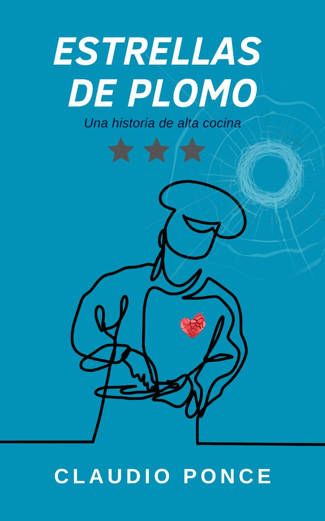 Portada de la novela Estrellas de Plomo, de Claudio Ponce